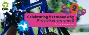 Celebrating 9 reasons why Frog bikes are great!